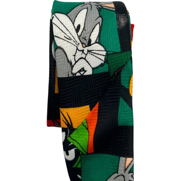 Vintage Looney Tunes Character Tie 1998 Polyester 56" L 4" W - Picture 10 of 11